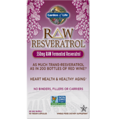 Raw Vegetarian Resveratrol - 60 Capsules