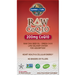 Raw Vegan CoQ10 - 60 Capsules
