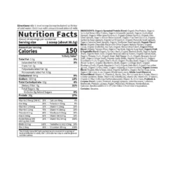 Raw Organic All-In-One Shake - Chocolate - 539g -Garden Of Life Shop 12323313 2085046279600066