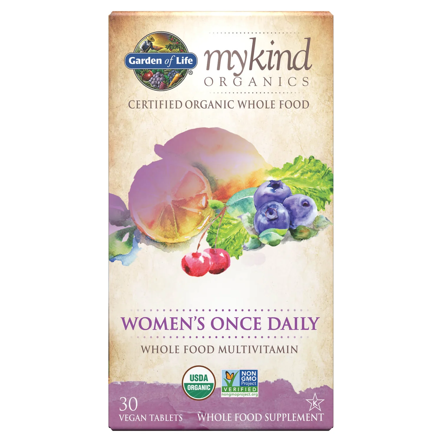 Mykind Organics Women's Once Daily - 30 Tablets 1 Mykind Organics Women's Once Daily - 30 Tablets