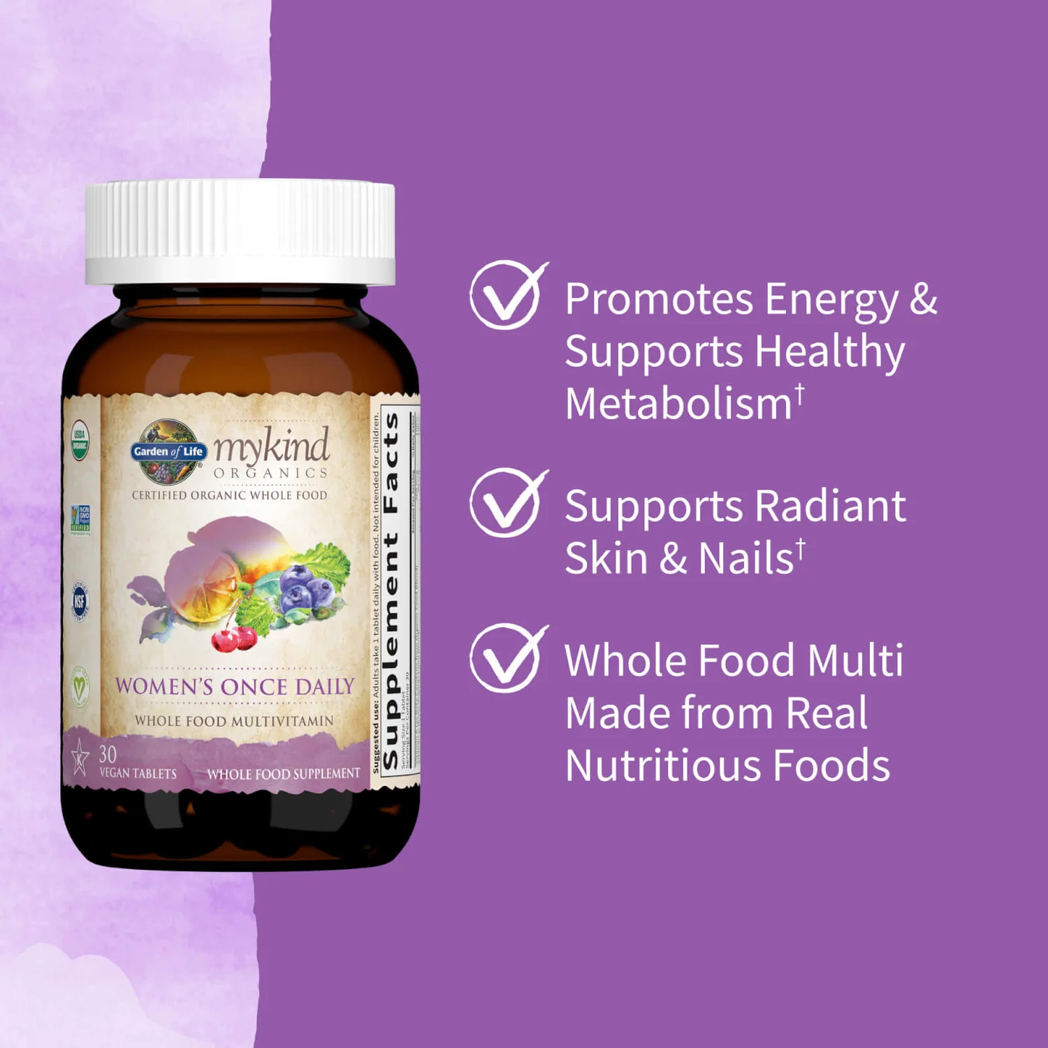 Mykind Organics Women's Once Daily - 30 Tablets 6 Mykind Organics Women's Once Daily - 30 Tablets - Image 6