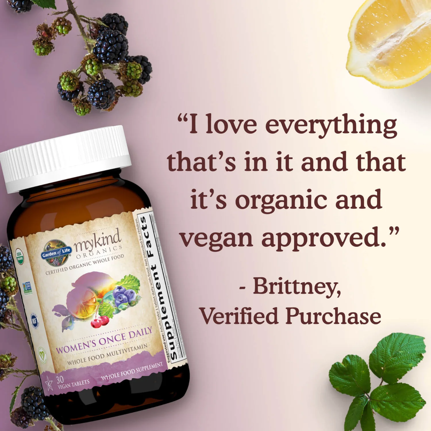 Mykind Organics Women's Once Daily - 30 Tablets 4 Mykind Organics Women's Once Daily - 30 Tablets - Image 4