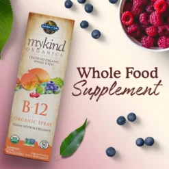 Mykind Organics Vitamin B12 Spray - Raspberry - 58ml 11 Mykind Organics Vitamin B12 Spray - Raspberry - 58ml -Garden Of Life Shop 12323319 1664880882298120