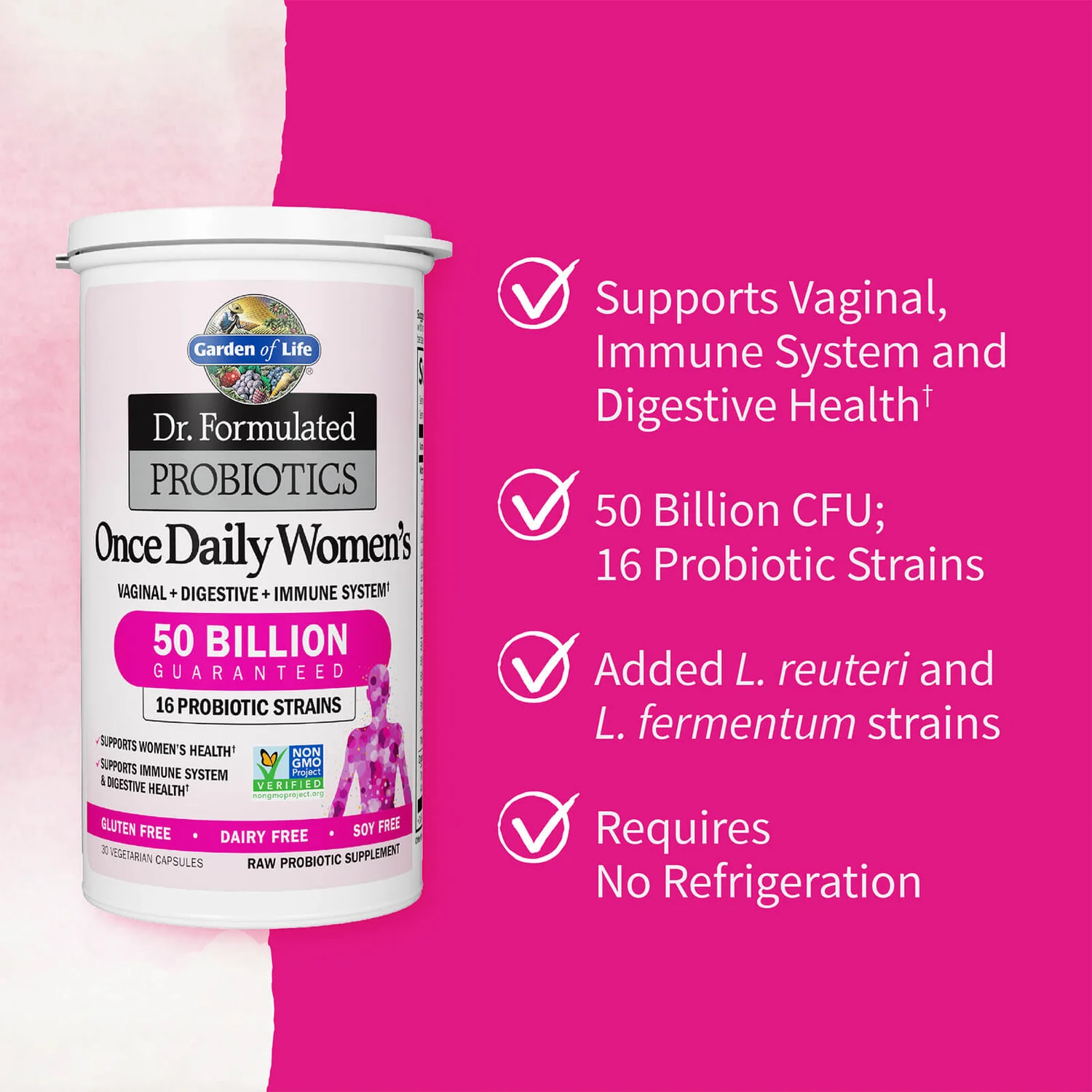 Microbiomes Once Daily Women's - 30 Capsules 5 Microbiomes Once Daily Women's - 30 Capsules - Image 5