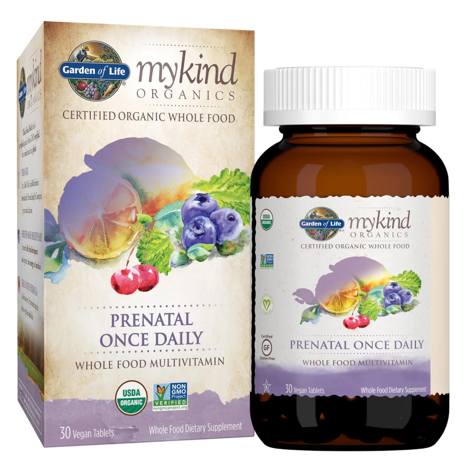 Mykind Organics Prenatal Once Daily - 30 Tablets 2 Mykind Organics Prenatal Once Daily - 30 Tablets - Image 2