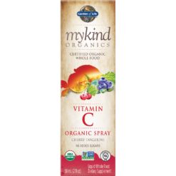 Mykind Organics Vitamin C Spray - Cherry Tangerine - 58ml