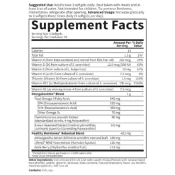 Oceans 3 Healthy Hormones Omega-3 With OmegaXanthin Softgels - 90 Softgels -Garden Of Life Shop 12323333 2124958842383093