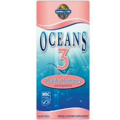 Oceans 3 Healthy Hormones Omega-3 With OmegaXanthin Softgels - 90 Softgels