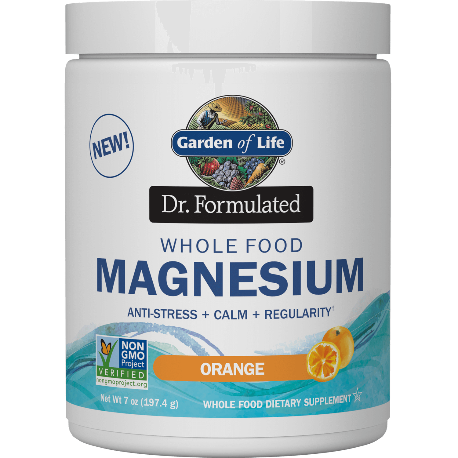 Whole Food Magnesium - Orange - 197.4g 1 Whole Food Magnesium - Orange - 197.4g