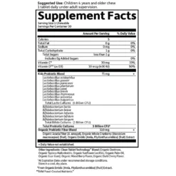 Microbiome Organic Kids' - Berry Cherry - 30 Chewables -Garden Of Life Shop 12323338 1864889152745460