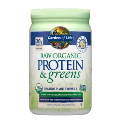 Raw Organic Protein And Greens - Vanilla - 550g