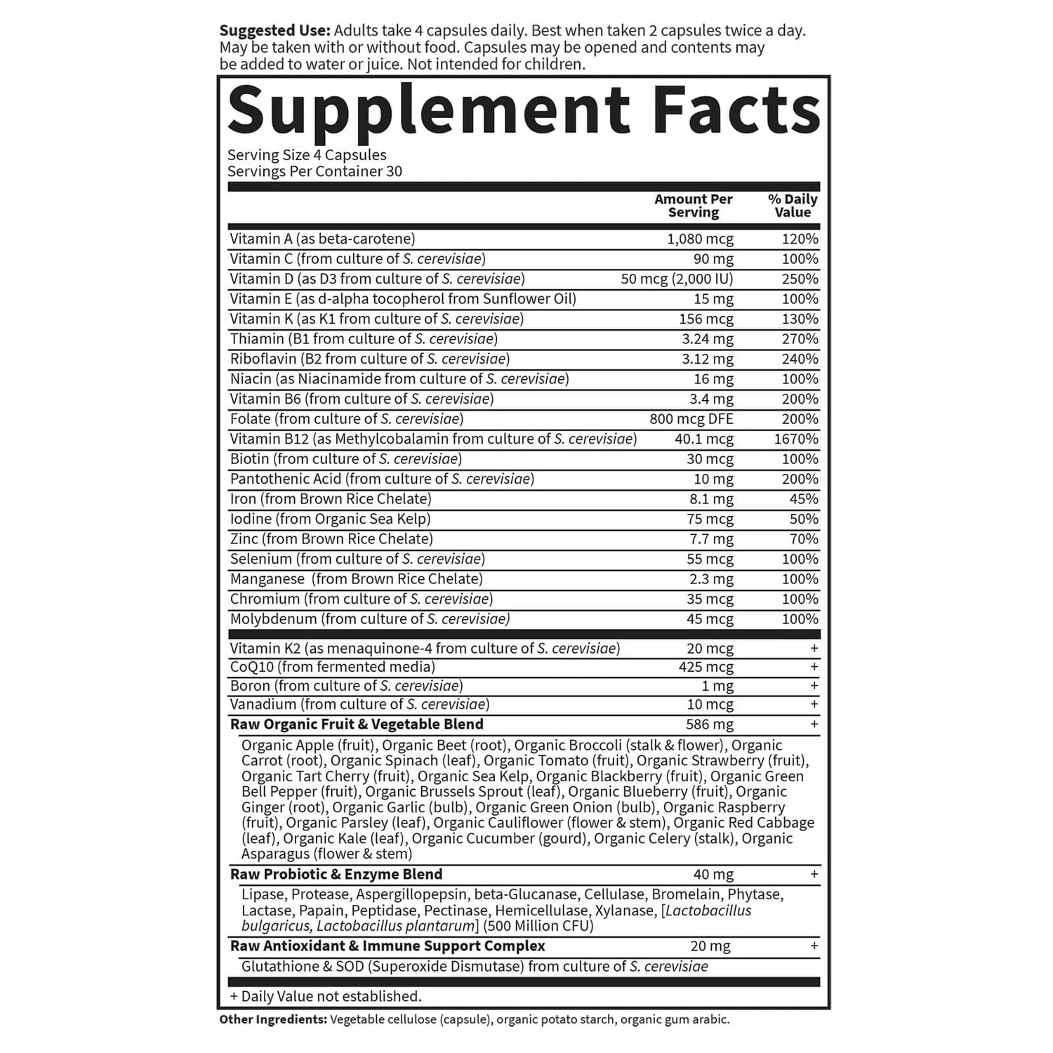 Vitamin Code Women - 120 Capsules 3 Vitamin Code Women - 120 Capsules - Image 3