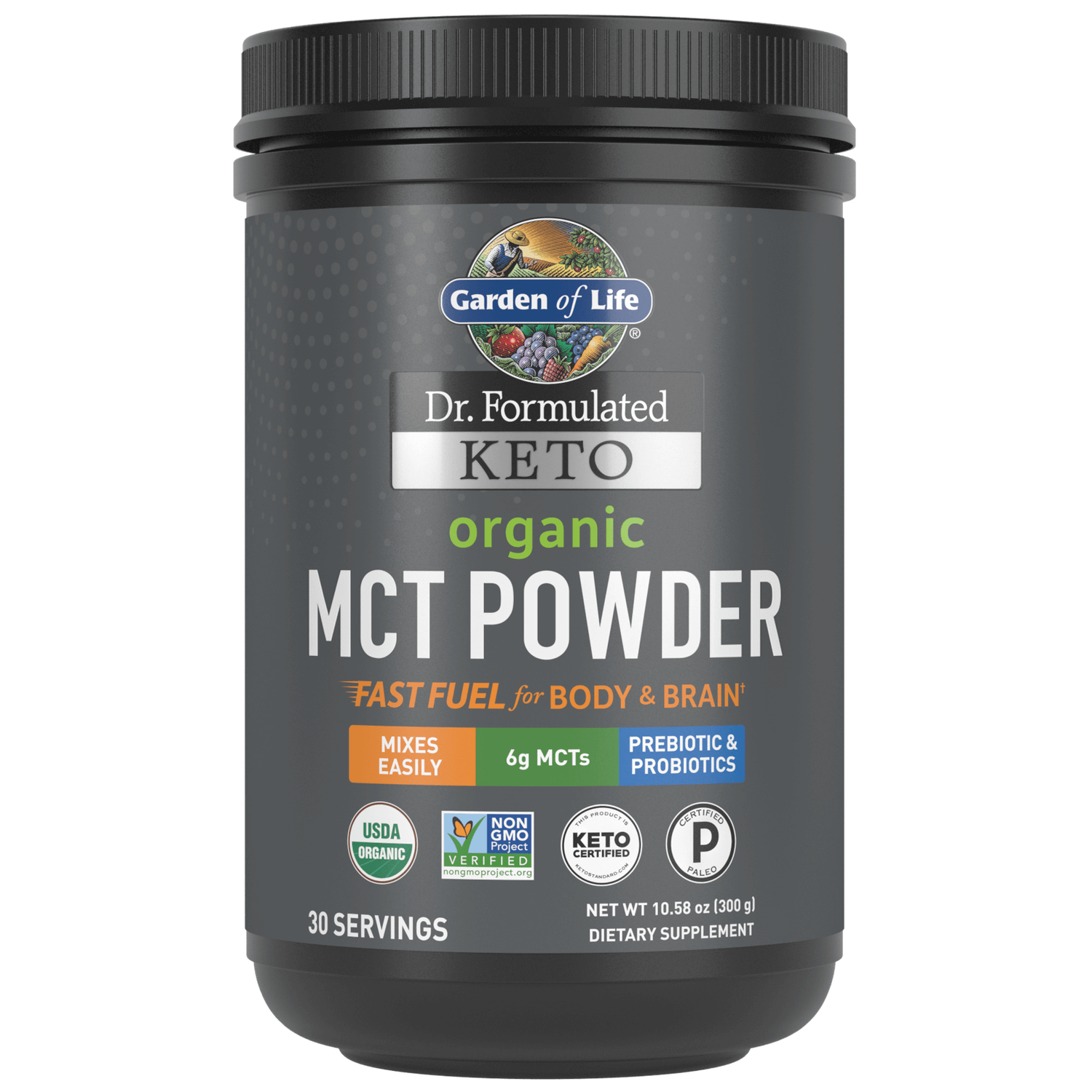 Keto Organic MCT Powder - 300g 1 Keto Organic MCT Powder - 300g