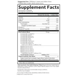 Microbiome Organic Kids - Strawberry Banana - 30 Chewables -Garden Of Life Shop 12434435 1074731560846949