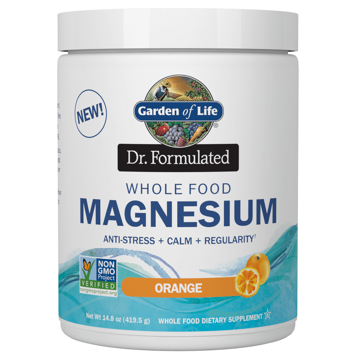 Whole Food Magnesium - Orange - 419.5g 1 Whole Food Magnesium - Orange - 419.5g