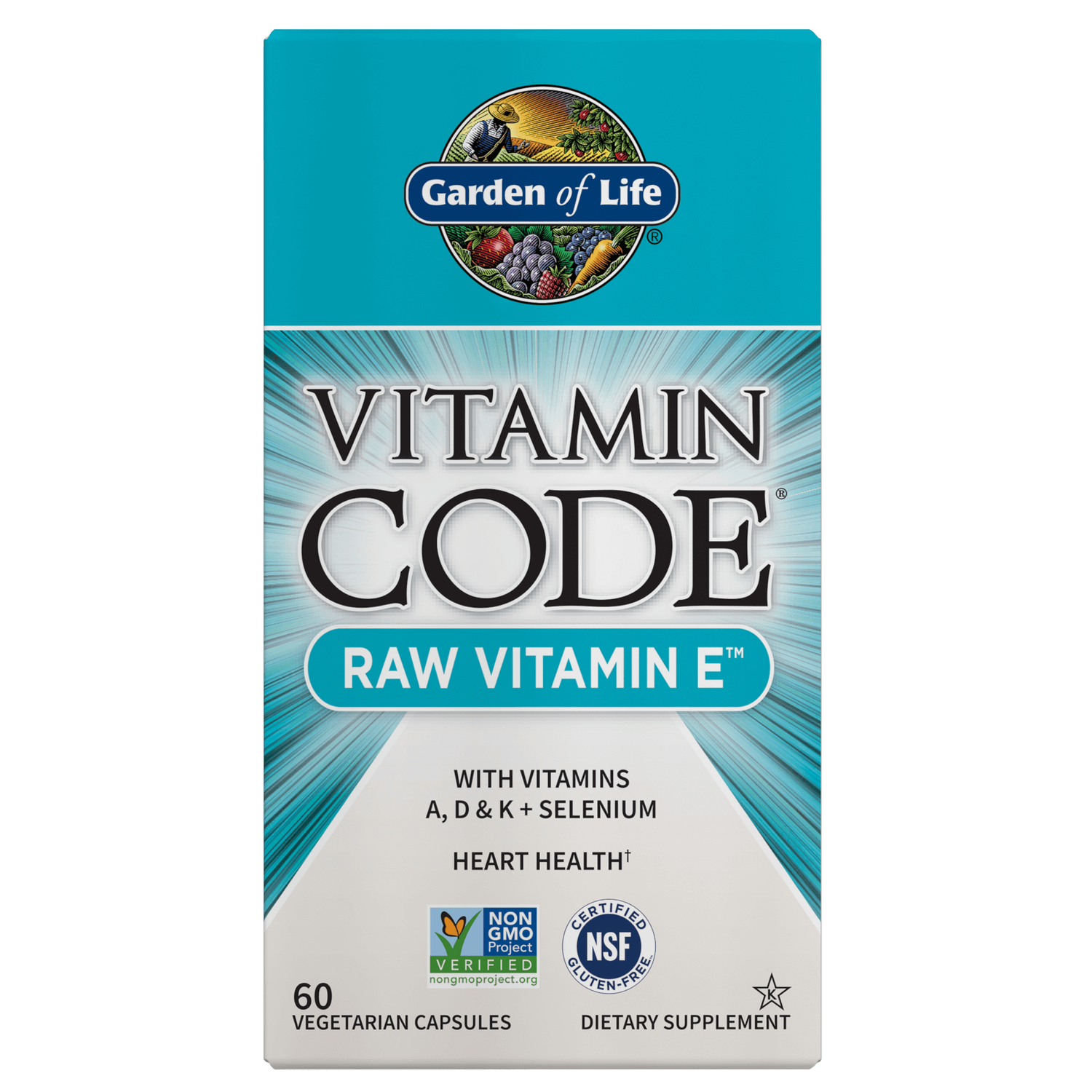Vitamin Code Raw Vitamin E - 60 Capsules 1 Vitamin Code Raw Vitamin E - 60 Capsules
