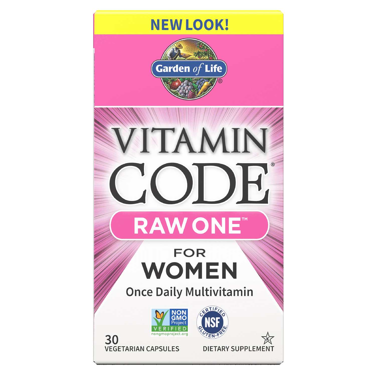 Vitamin Code Raw One For Women - 30 Capsules 1 Vitamin Code Raw One For Women - 30 Capsules