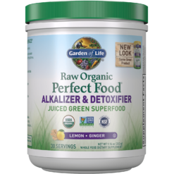 Raw Organic Perfect Food Alkalizer And Detoxifier - Lemon-Ginger - 282g