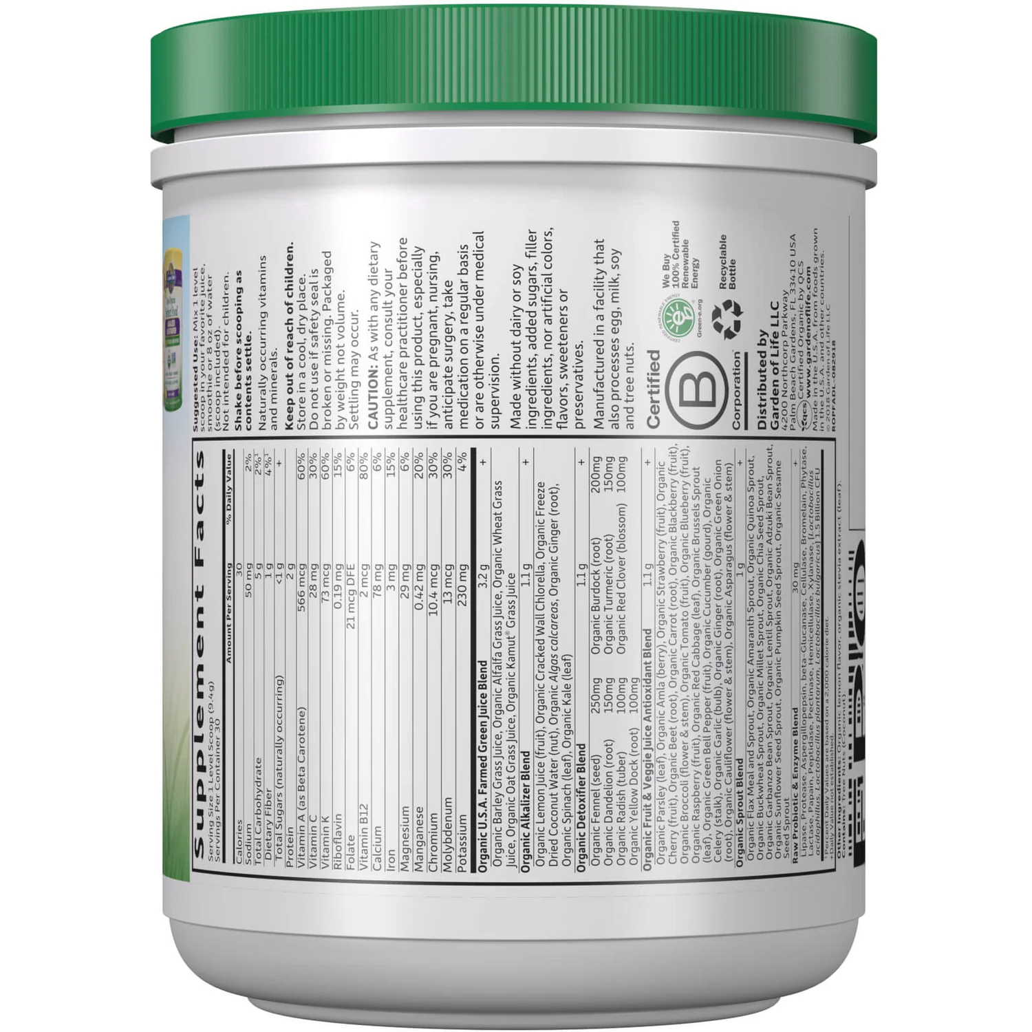 Raw Organic Perfect Food Energizer - Yerba Mate Pomegranate - 276g 2 Raw Organic Perfect Food Energizer - Yerba Mate Pomegranate - 276g - Image 2