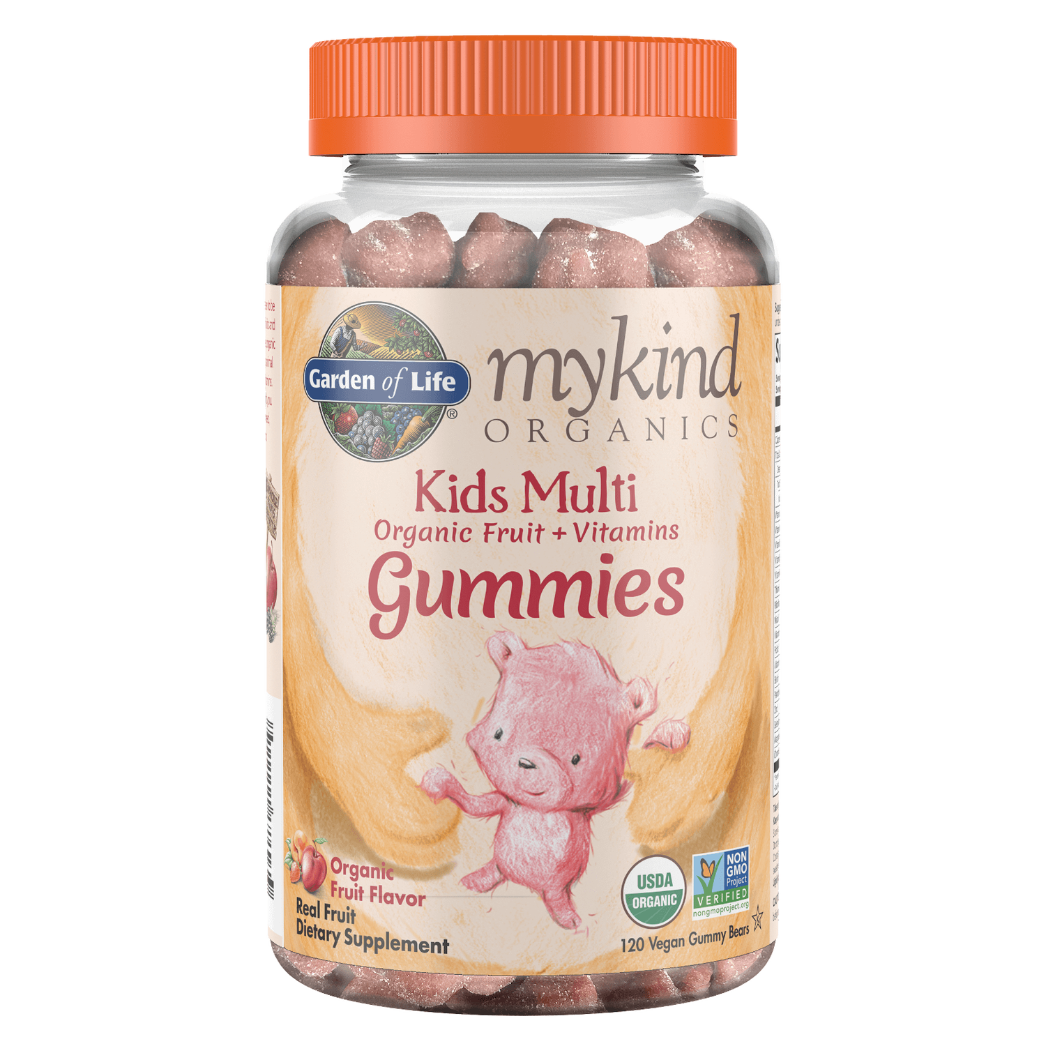 Mykind Organics Kids Multi Gummies - Fruit - 120 Gummies 1 Mykind Organics Kids Multi Gummies - Fruit - 120 Gummies