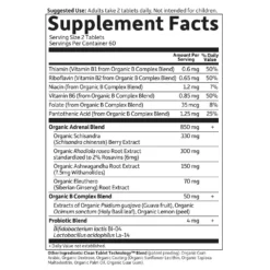 Mykind Organics Herbal Stress Balance - 120 Tablets -Garden Of Life Shop 12507204 1054775878358940