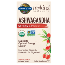 Mykind Organics Herbal Ashwagandha - 60 Tablets