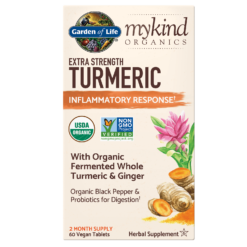 Mykind Organics Herbal Turmeric - Extra Strength - 60 Tablets