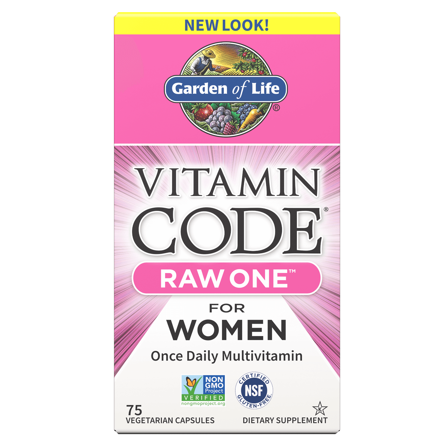 Vitamin Code Raw One For Women - 75 Capsules 1 Vitamin Code Raw One For Women - 75 Capsules
