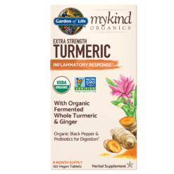 Mykind Organics Herbal Turmeric - Extra Strength - 120 Tablets