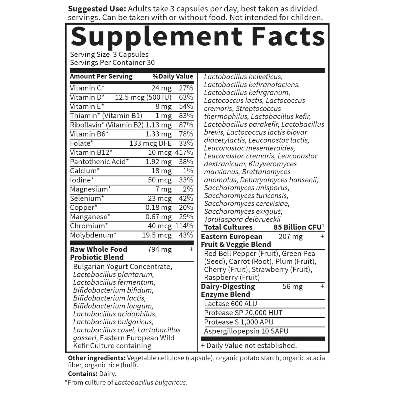 Raw Microbiomes Men - Cooler - 90 Capsules 3 Raw Microbiomes Men - Cooler - 90 Capsules - Image 3