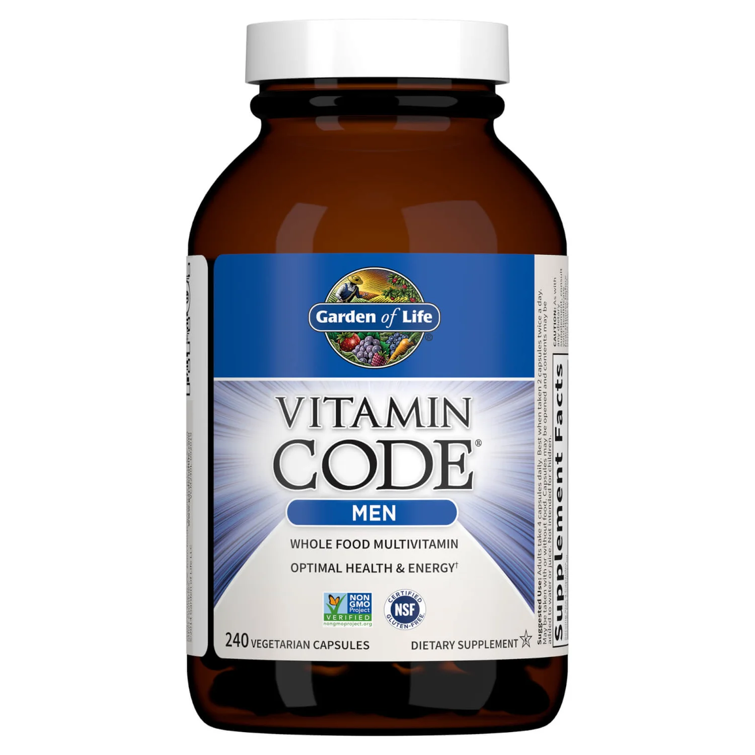 Vitamin Code Men - 240 Capsules 2 Vitamin Code Men - 240 Capsules - Image 2