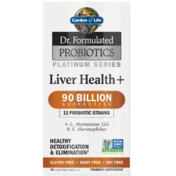 Microbiomes Platinum Liver Health 90B - Cooler - 30 Capsules