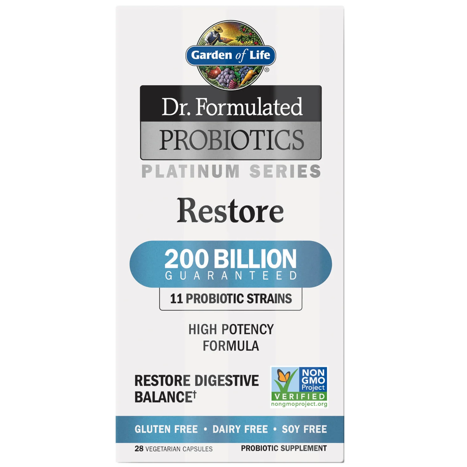 Microbiomes Platinum Restore 200B - Cooler - 28 Capsules 1 Microbiomes Platinum Restore 200B - Cooler - 28 Capsules