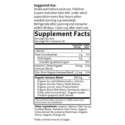 Mykind Organics KIDS Cough & Mucus Immune Syrup 116ml LIQUID -Garden Of Life Shop 12941071 1924908129899529