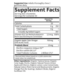 Mykind Organics Apple Cider Vinegar 2 Billions CFU Microbiomes - 60 Gummies 9 Mykind Organics Apple Cider Vinegar 2 Billions CFU Microbiomes - 60 Gummies -Garden Of Life Shop 12941074 1914871706685203