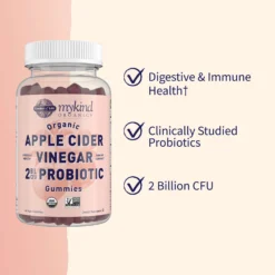 Mykind Organics Apple Cider Vinegar 2 Billions CFU Microbiomes - 60 Gummies 11 Mykind Organics Apple Cider Vinegar 2 Billions CFU Microbiomes - 60 Gummies -Garden Of Life Shop 12941074 8784871706724071