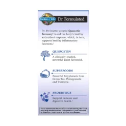 Quercetin 500mg - Recovery - 30 Tablets -Garden Of Life Shop 13531033 2674926535848723