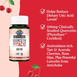 Quercetin 500mg - Drop Uric Acid - 60 Tablets -Garden Of Life Shop 13531034 1464926535145172