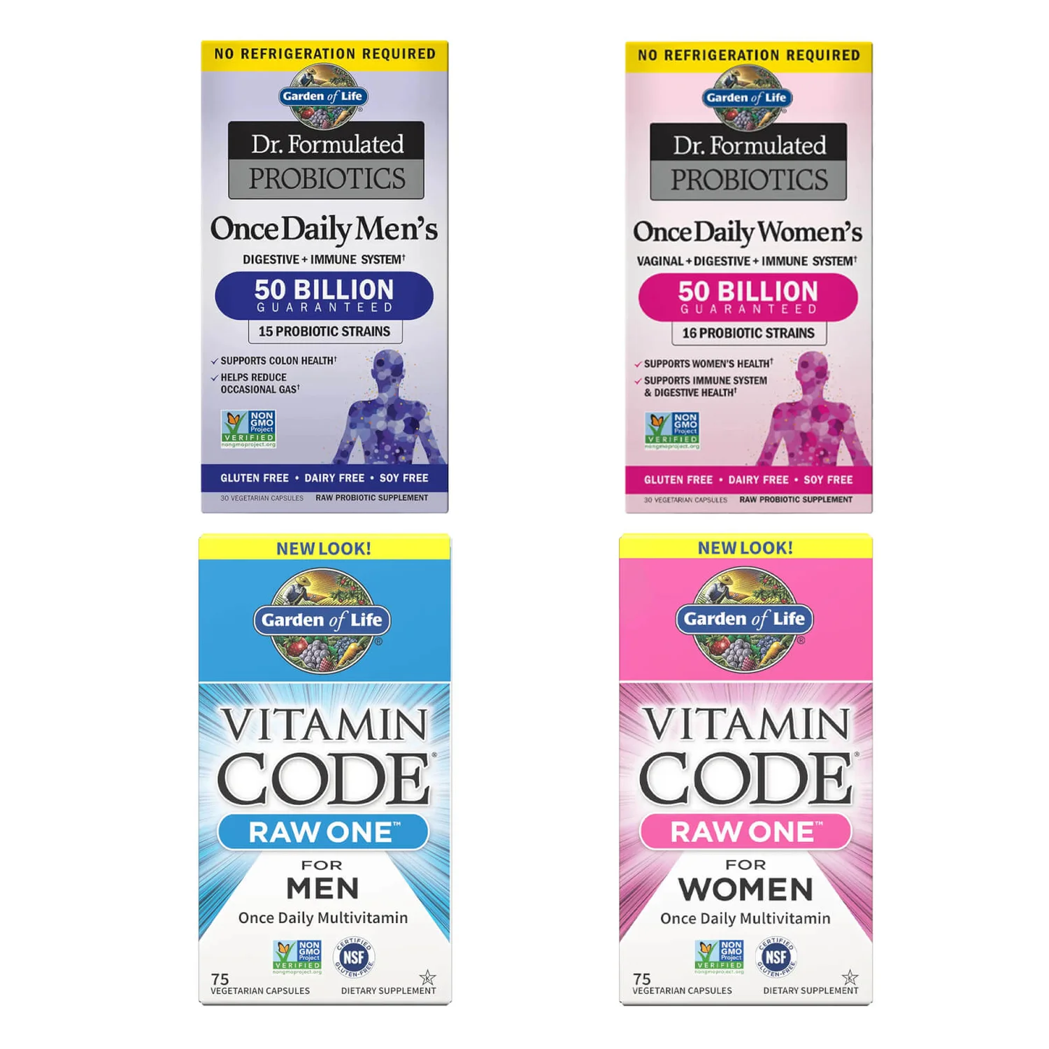 Vitamin And Gut Health Bundle For Men & Women 1 Vitamin And Gut Health Bundle For Men & Women