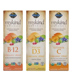 Mykind Organics Vitamin Spray Bundle X3