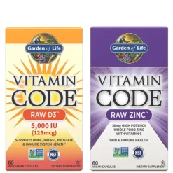 Vitamin Code X2 Bundle - Vitamin D & Zinc
