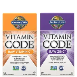 Vitamin Code X2 Bundle - Zinc & Vitamin C