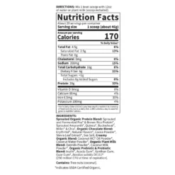 Creamy Plant Based Protein Powder With Oat Milk - Chocolate -Garden Of Life Shop 14300753 1615044433227044