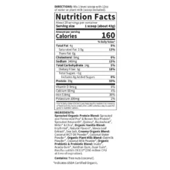 Creamy Plant Based Protein Powder With Oat Milk - Vanilla -Garden Of Life Shop 14300754 1655044433398596