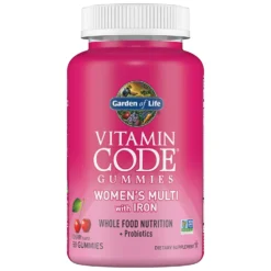 Vitamin Code Women's Multi With Iron Gummies - Cherry - 90 Gummies