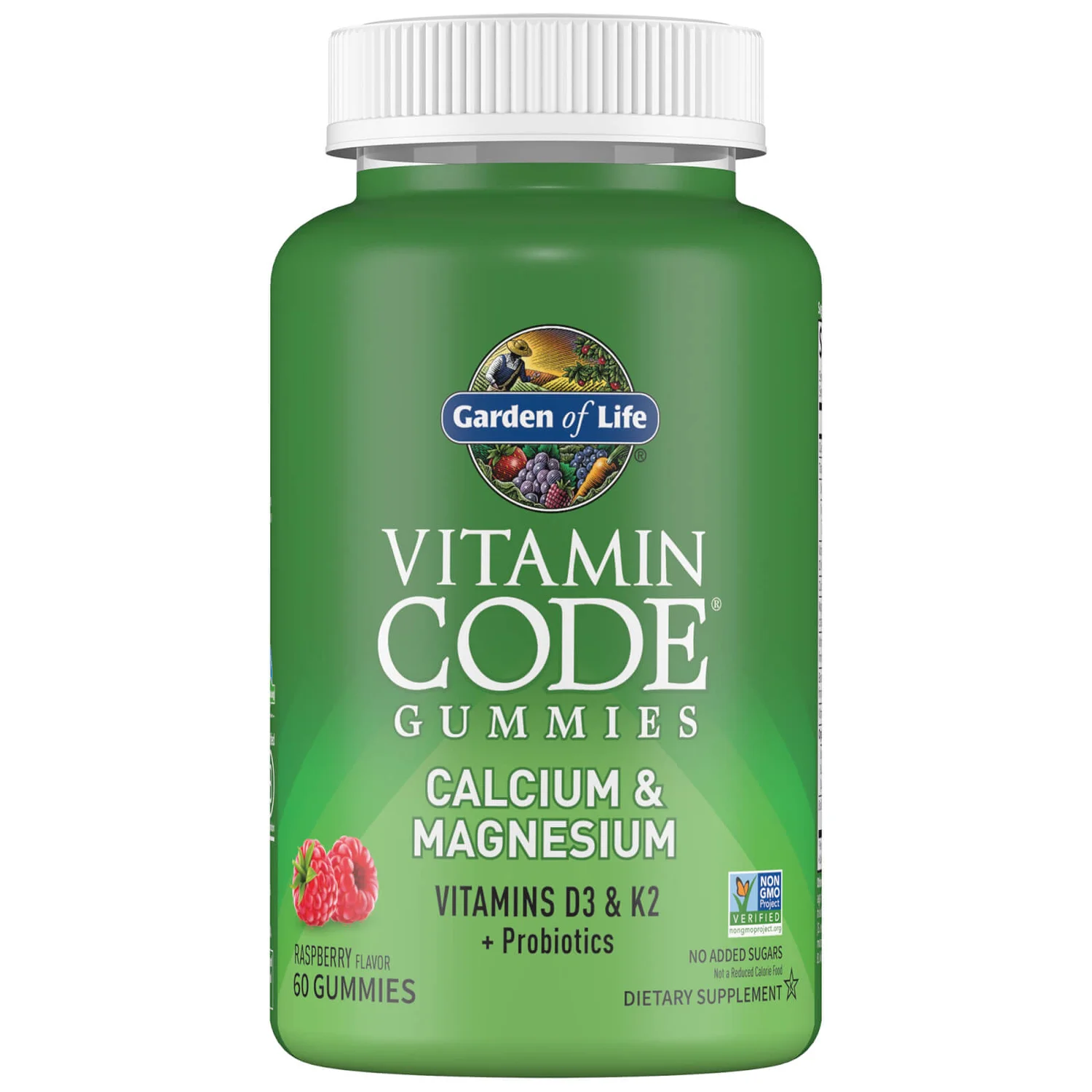 Vitamin Code Calcium & Magnesium Gummies - Raspberry - 60 Gummies 1 Vitamin Code Calcium & Magnesium Gummies - Raspberry - 60 Gummies