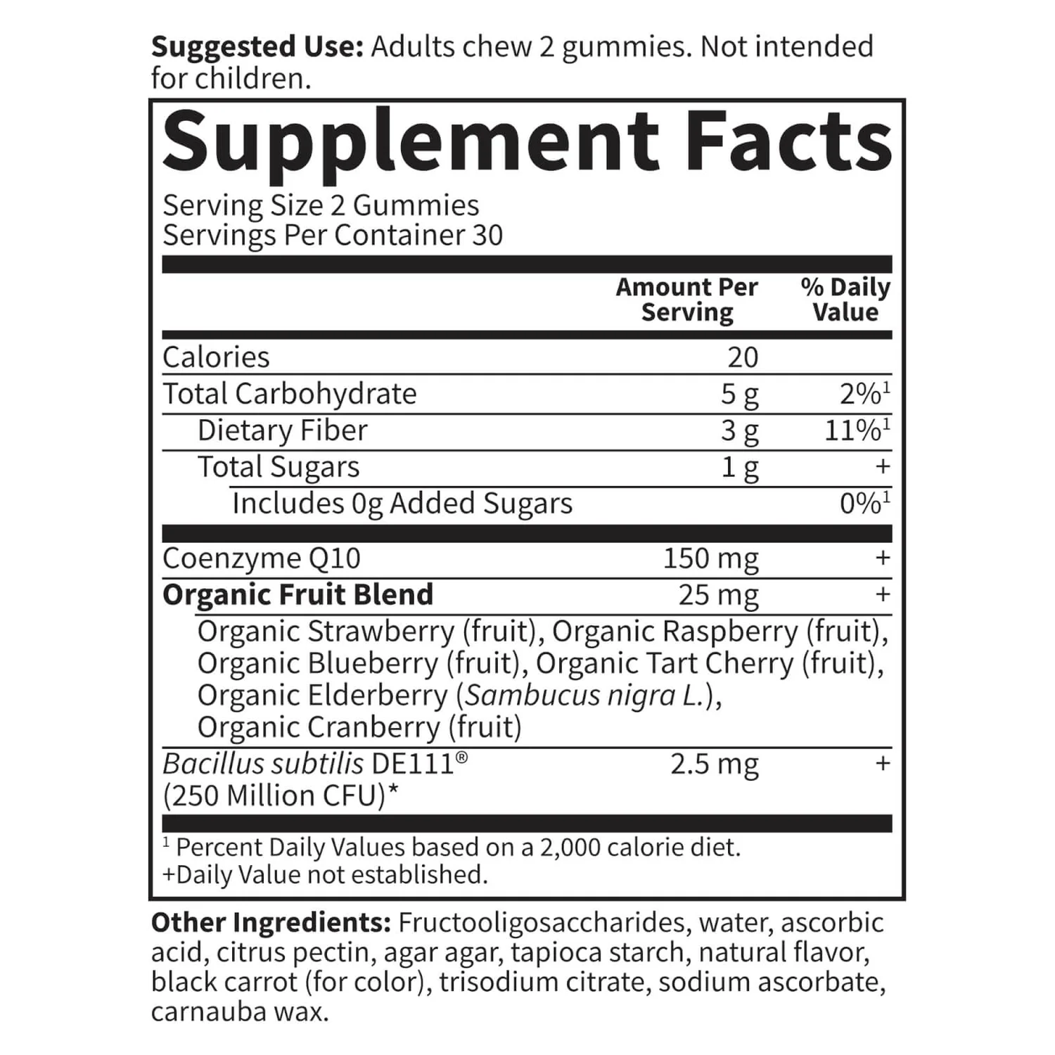 Vitamin Code CoQ10 Gummies - Strawberry - 60 Gummies 3 Vitamin Code CoQ10 Gummies - Strawberry - 60 Gummies - Image 3