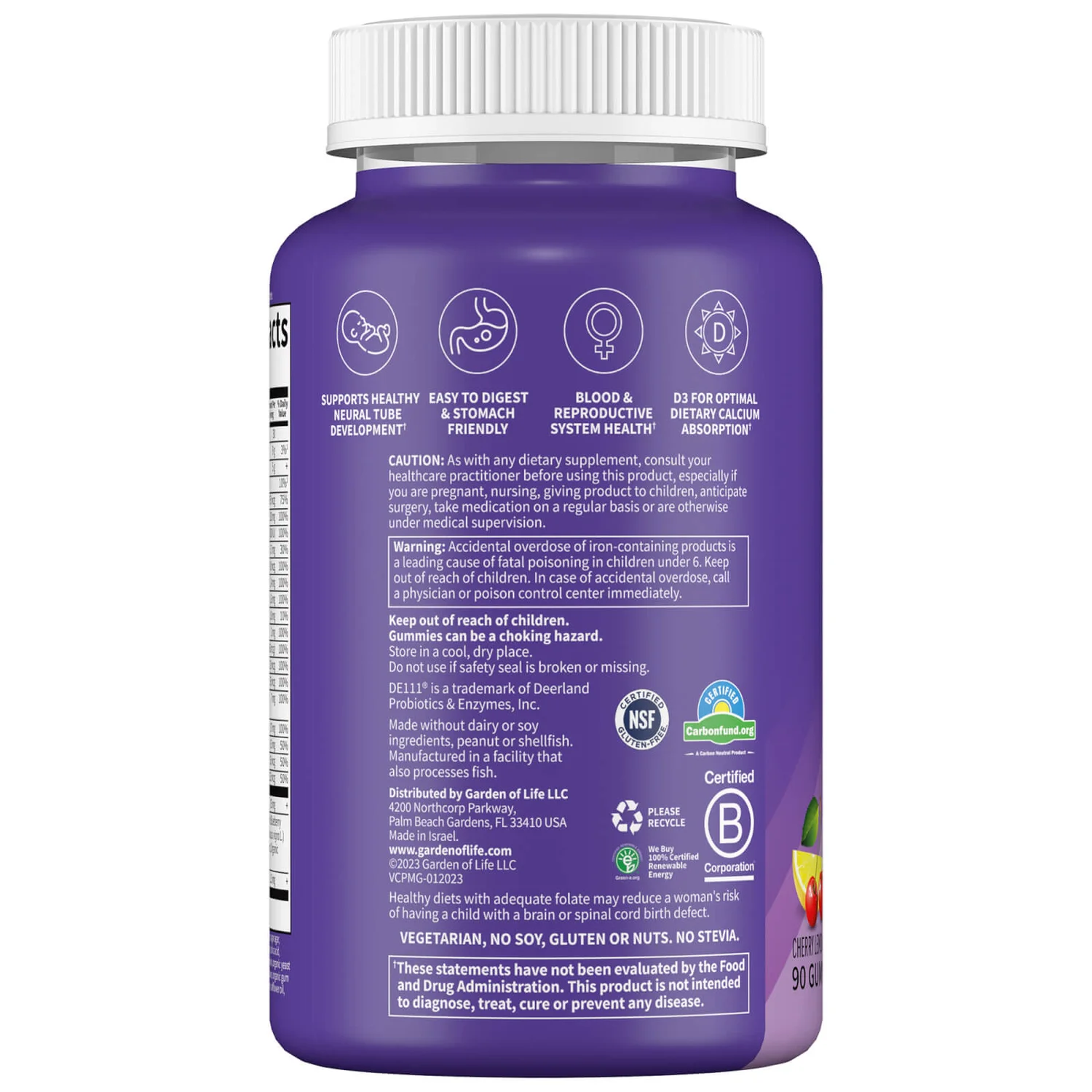 Vitamin Code Prenatal With Iron & Folic Acid Gummies - Cherry Lemonade - 90 Gummies 2 Vitamin Code Prenatal With Iron & Folic Acid Gummies - Cherry Lemonade - 90 Gummies - Image 2