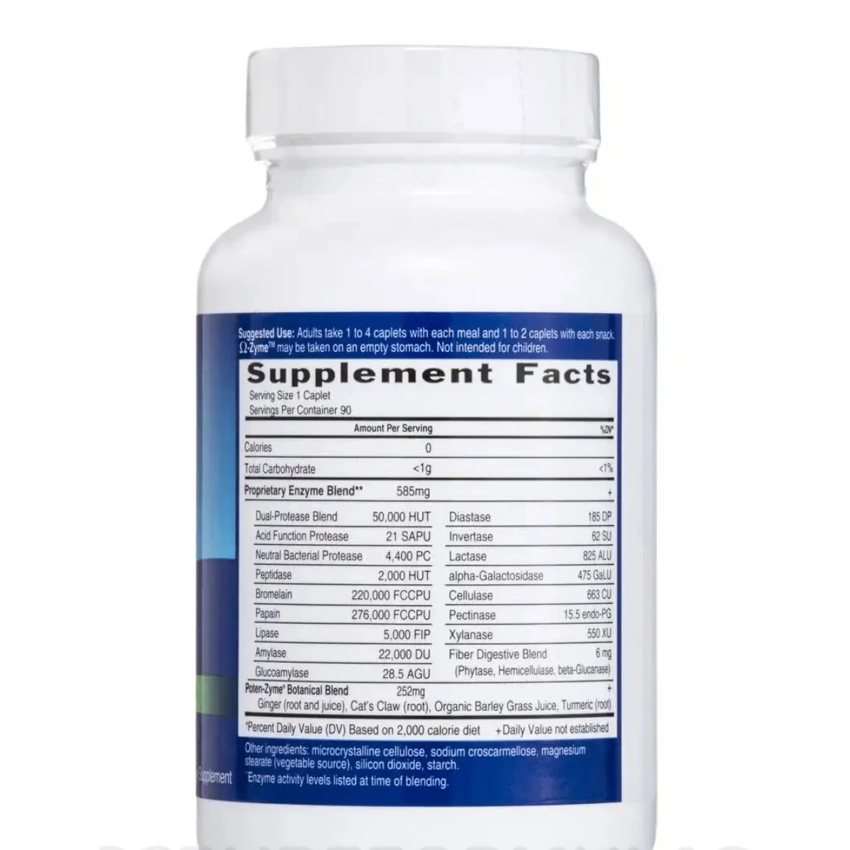 Garden Of Life O-Zyme - 90 Vegetarian Caplets 2 Garden Of Life O-Zyme - 90 Vegetarian Caplets - Image 2