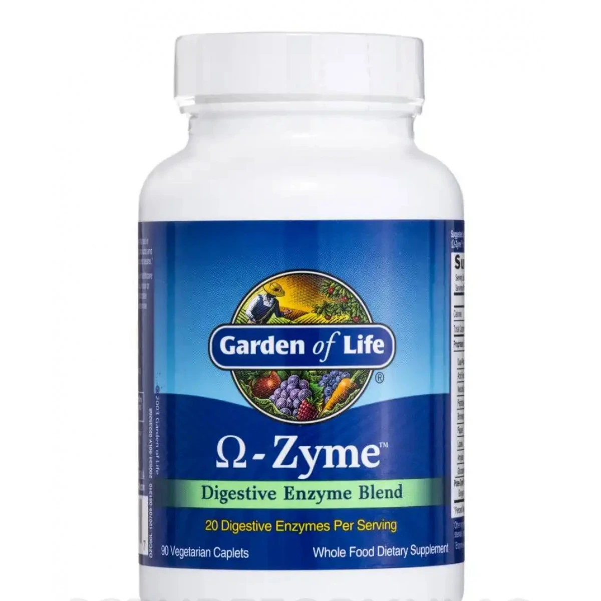 Garden Of Life O-Zyme - 90 Vegetarian Caplets 1 Garden Of Life O-Zyme - 90 Vegetarian Caplets